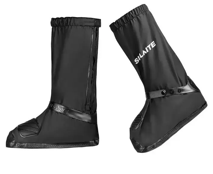 Couvre-chaussures imperméables et antidérapants pour la pluie, protections épaissies résistantes à l
