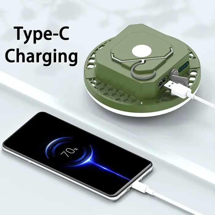 MOSLIGHTING 9900mAh Rechargeable lumière puissante lanterne de Camping avec aimant