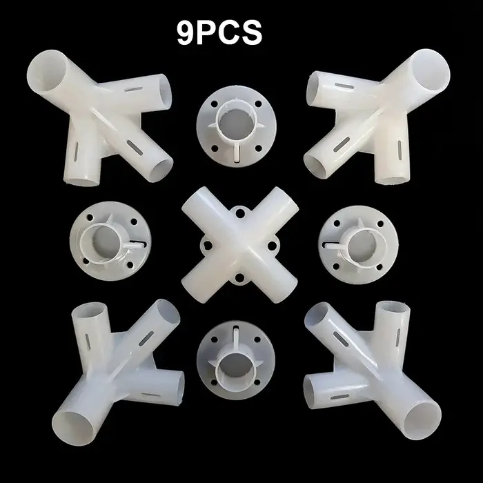 Pièces de rechange pour auvent de Gazebo 3x3m, pieds de tente, connecteur central d'angle 25/19mm, pièces de connecteur de tente, accessoires de Camping en plein air