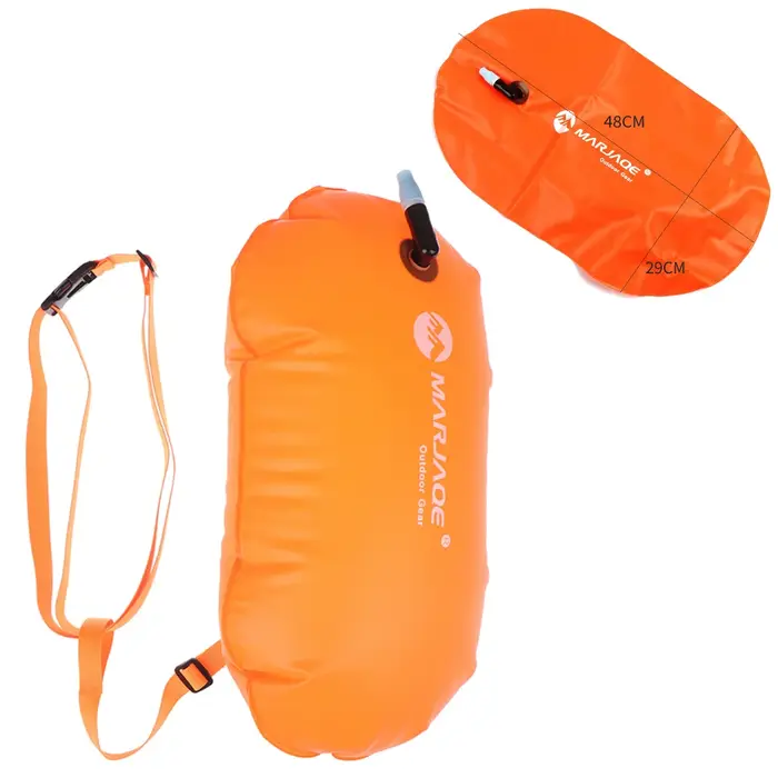 Seau de natation sac sec PVC gonflable bouée de bain sac de remorquage costume pour la natation plon