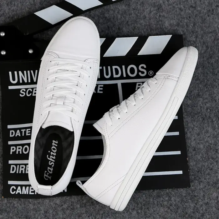 Chaussures pour hommes, chaussures de marche en plein air, à lacets, résistantes à l'usure, chaussures décontractées classiques en cuir, baskets d'été