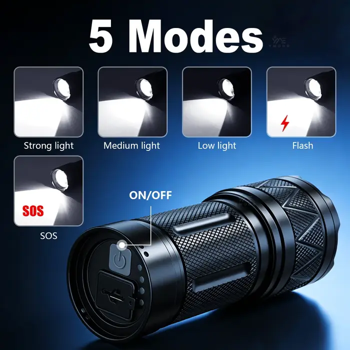 Lampe de poche Laser blanche