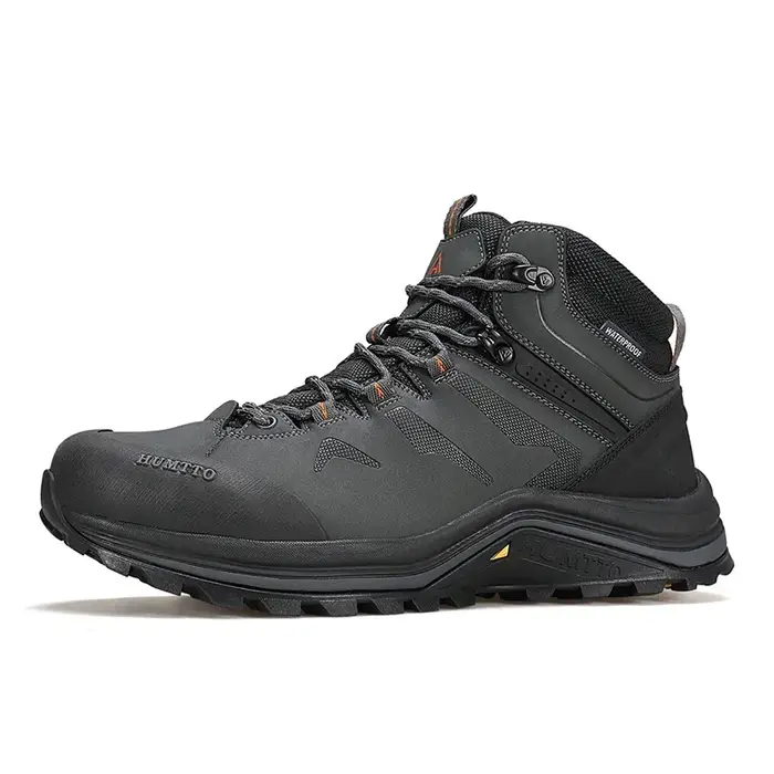 Chaussures de randonnée respirantes en cuir véritable pour homme