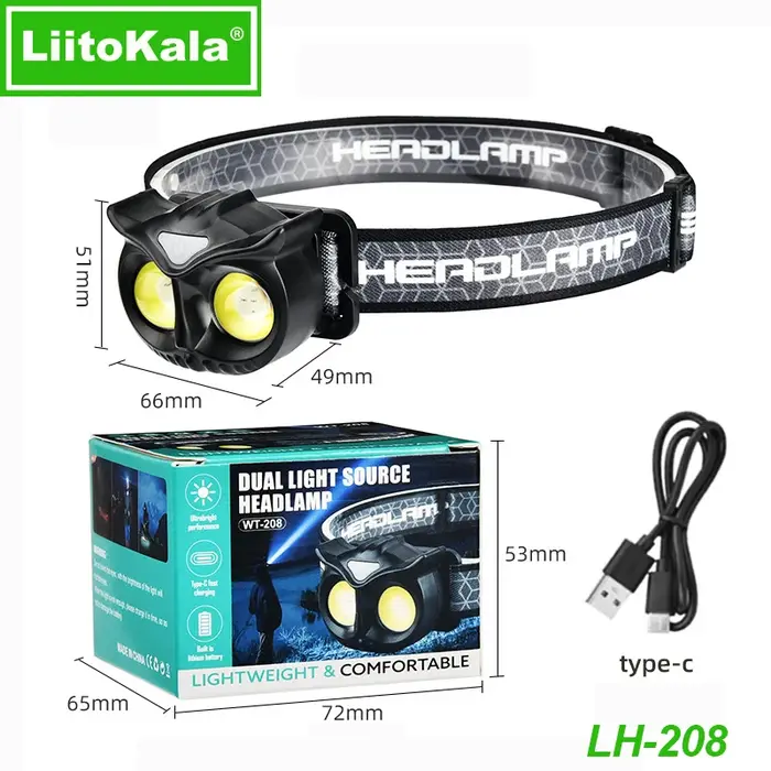 Lampes frontales LiitoKala Owl LH-208/209