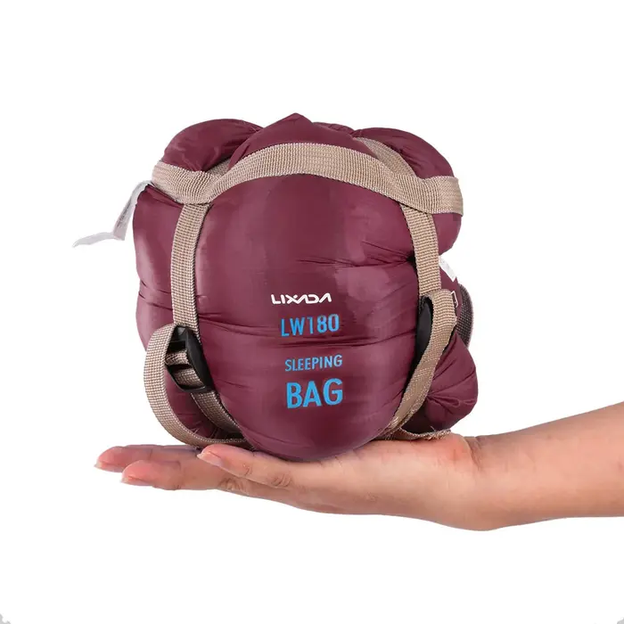 LIXADA 190*75 cm enveloppe sac de couchage adulte Camping en plein air Mini marche plage sacs