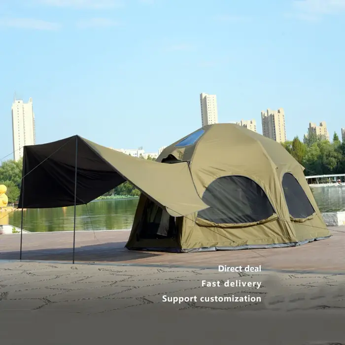 Tente de camping gonflable portable en gros d'usine