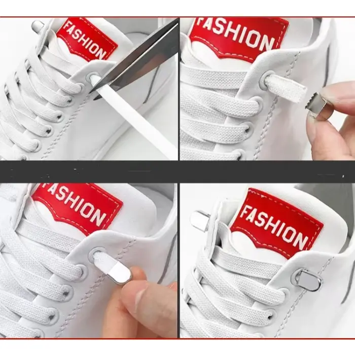 1 paire de lacets de chaussures sans cravate