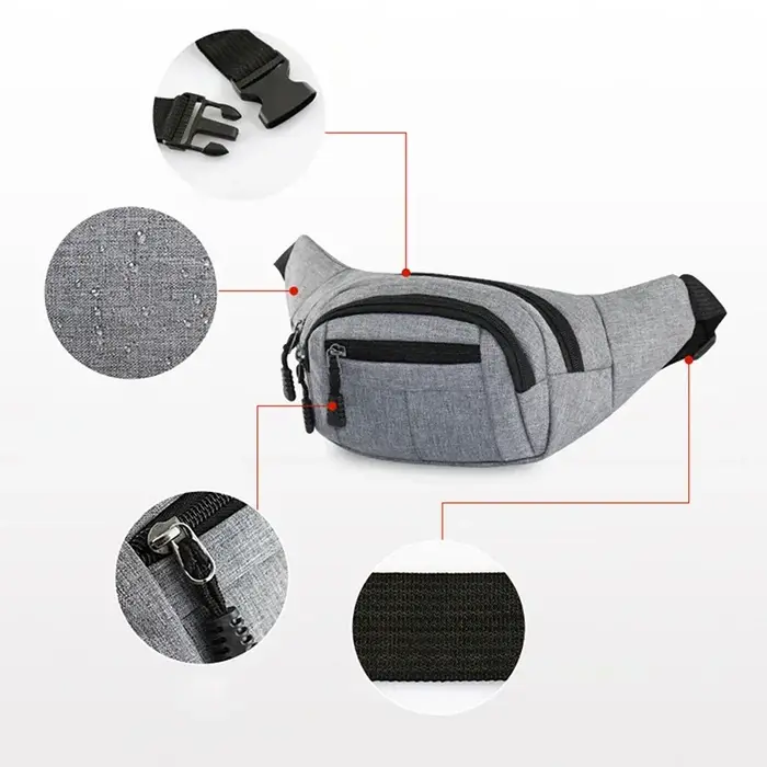 Sac de poitrine étanche pour hommes