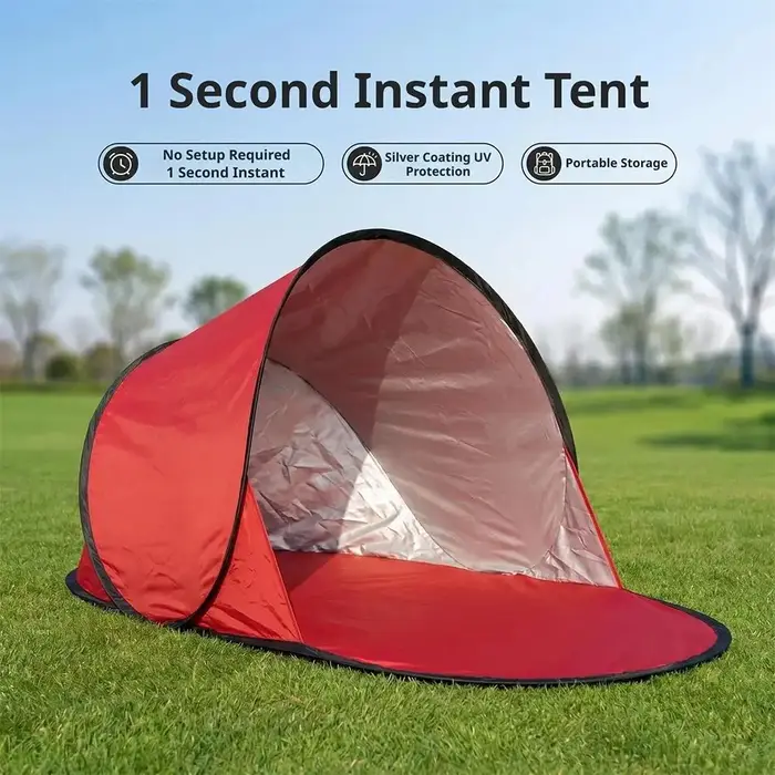 Tente de plage pop-up, protection UV UPF50+