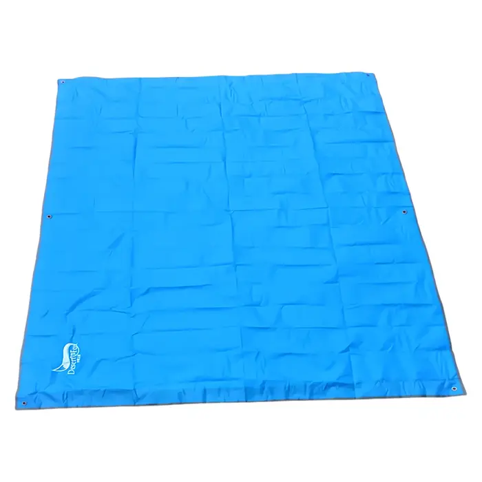 Tapis de pique-nique imperméable ultraléger, tente de poche, empreintes, bâche de plage, couverture 