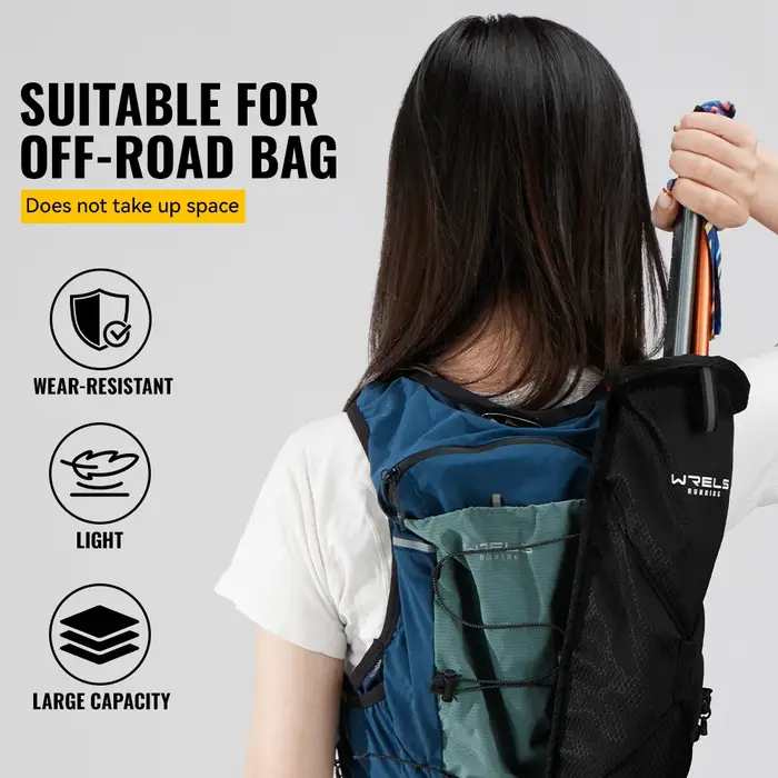 WRELS Sac de transport pour bâtons de randonnée Sac léger et étanche