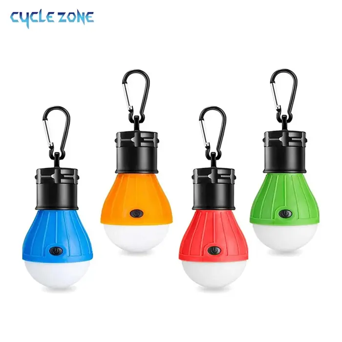 Lanterne de Camping lumière extérieure lumières alimentées par batterie multicolore éclairage étanche Mini lampe à LED