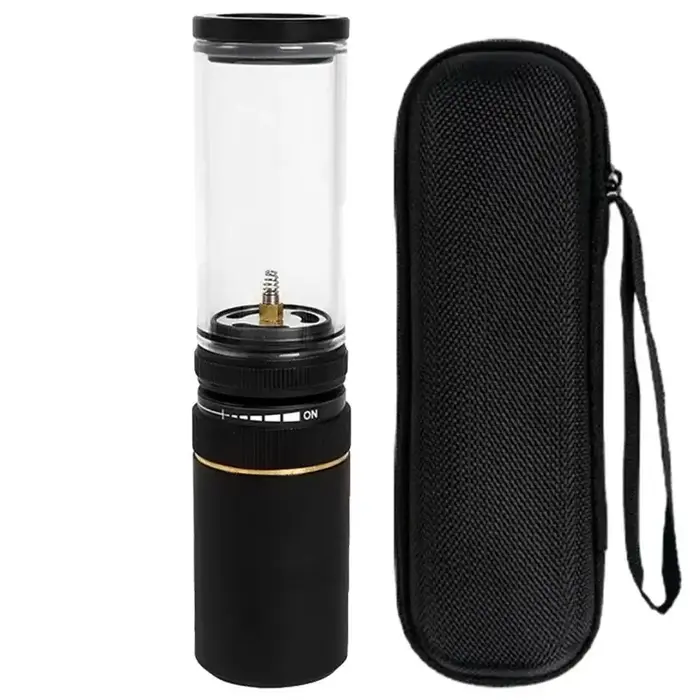 Lampe à gaz de camping coupe-vent extérieure, escales de camp portables, réglable ci-après, lanterne