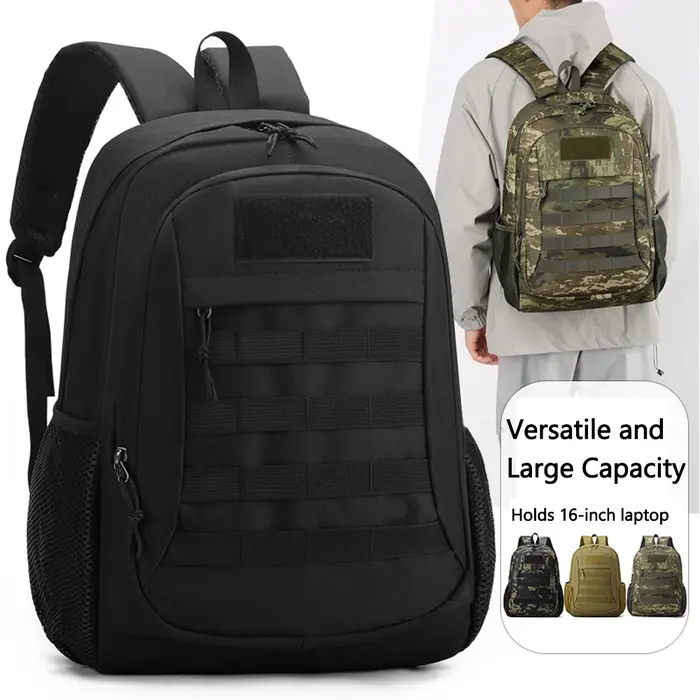 Lawaia 30L sac à dos tactique sac à dos militaire étanche sac de randonnée sacs de sport de plein air sac à dos de pêche pour hommes Camping