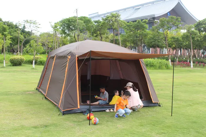 Tente de camping surdimensionnée étanche à la pluie