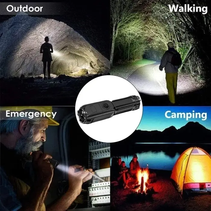 Lampe de poche LED puissante