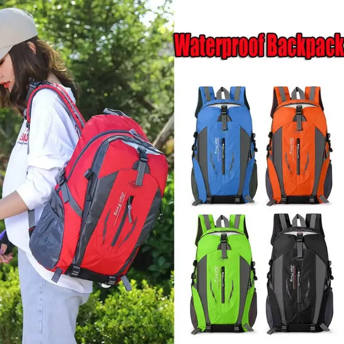 Grand Sac à Dos Étanche de 40l en Nylon Durable