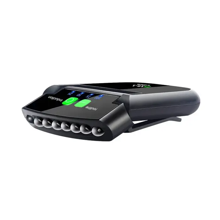 LED lampe frontale Mini pince sur casquette chapeau lumière tête torche pêche Camping lampe USB Rech