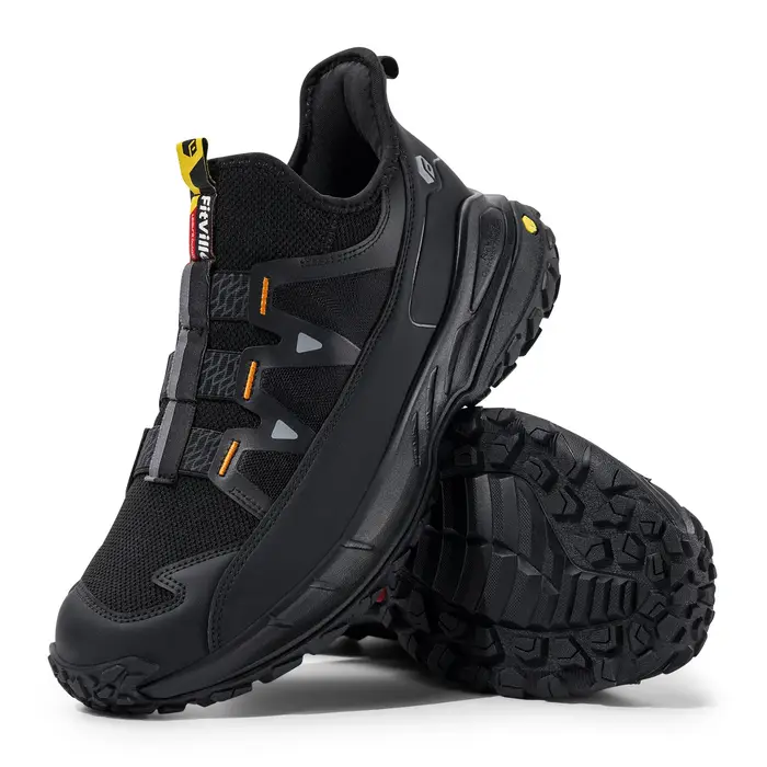 Chaussures de randonnée Fitville Outdoors extra larges, baskets de sport décontractées à enfiler pou