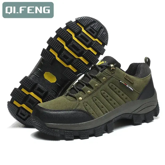 Classique hommes femmes chaussures de randonnée en plein air bottes Couples bottes d'escalade de hau