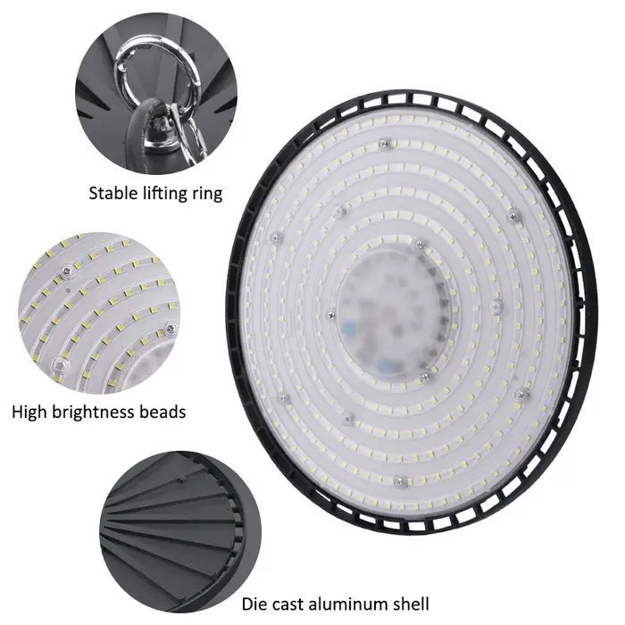 Lampe minière 100W 150W 200W LED