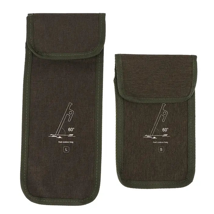 Sac à ongles en plein air, Kit de Camping, sac de rangement multifonctionnel pour ongles, tissu Oxford, grand sac de rangement d'accessoires