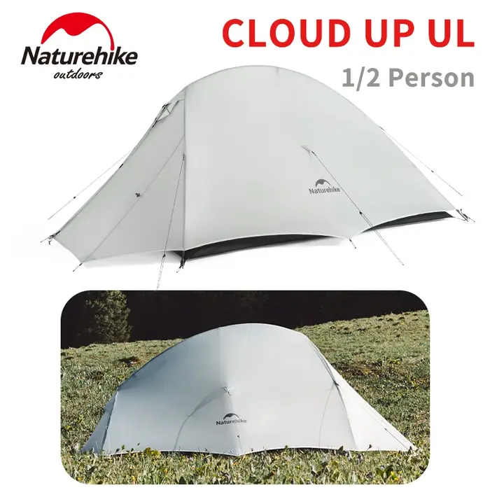 Natureifa-Tente Cloud Up UL ultralégère pour 1 à 2 personnes