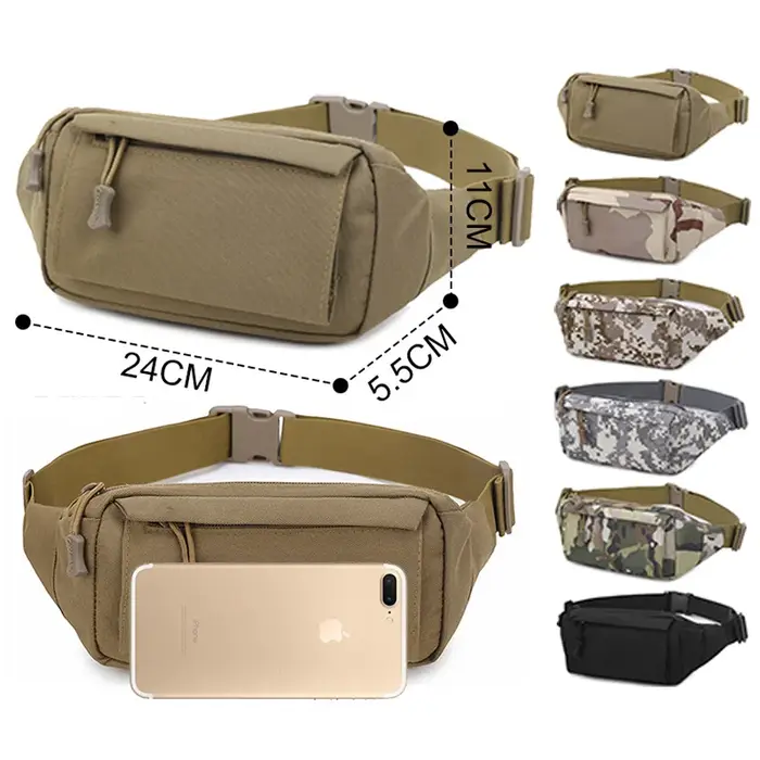 Sac de taille étanche pour hommes