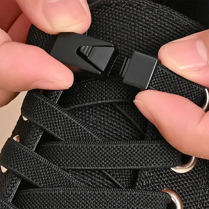 1 paire de lacets de chaussures sans cravate