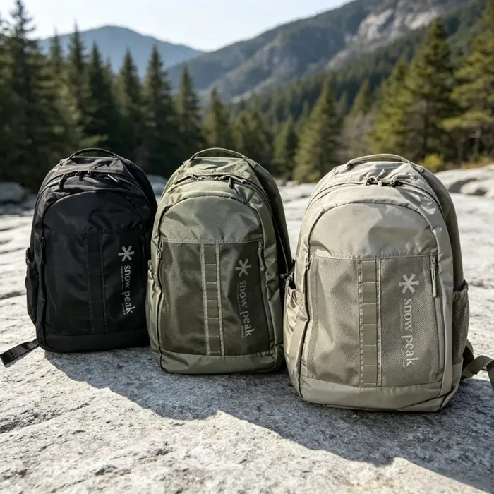 Sac à dos de randonnée Snow Peak 25L pour homme avec mini-sac détachable, idéal pour la randonnée, les voyages, les étudiants, le sport, le camping, le trekking et l'usage quotidien