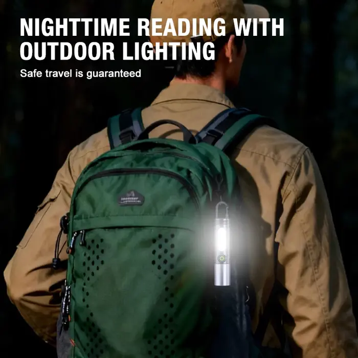 Lampe torche puissante pour l'extérieur