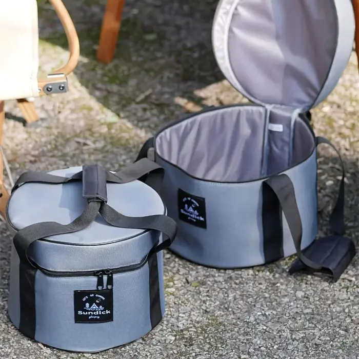 Sac de rangement rembourré pour ustensiles de camping 9L/14L
