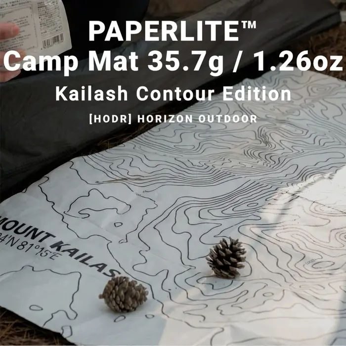 HODRGEAR PaperLite Tyvek tente Vestibule tapis 35g ultraléger feuille de sol