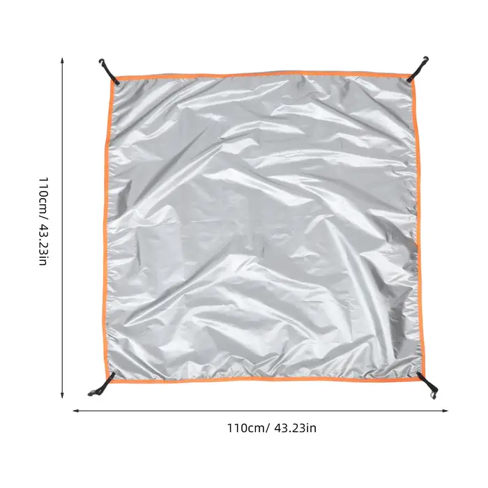 Housse de remplacement imperméable pour tente 110x110cm en tissu Oxford