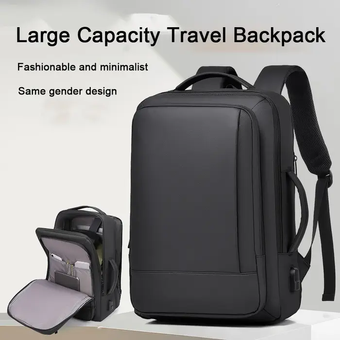 Nouveau sac à dos de voyage extensible de grande capacité pour hommes et femmes