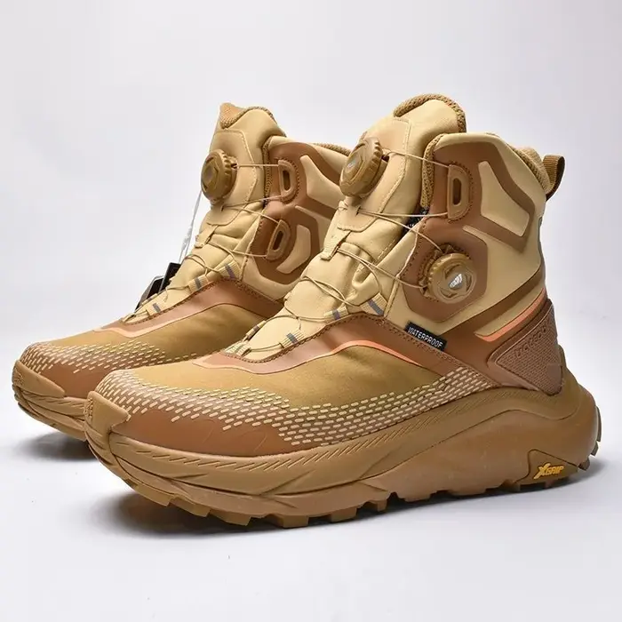 Chaussures de randonnée automne-hiver pour hommes et femmes, bottes d'extérieur antidérapantes, chau