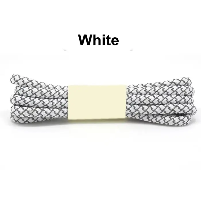 1 paire de lacets ronds de qualité supérieure 3M lacets de chaussures réfléchissants 350 Yeez lacets