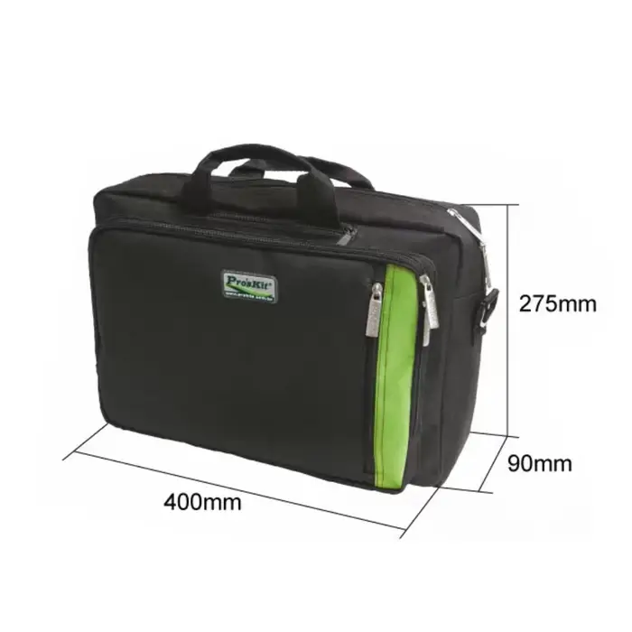 Sac à bandoulière multifonctionnel Pro'skit ST4029 pour ordinateur portable et réseau