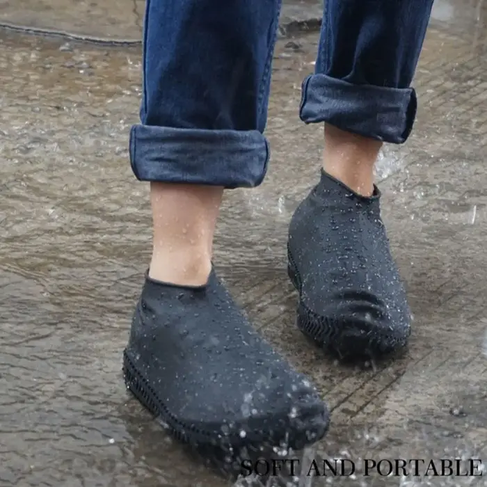 1 paire de couvre-chaussures imperméables