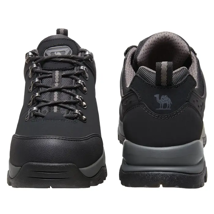 GOLDEN CAMEL – chaussures de randonnée imperméables pour hommes, bottes basses d'extérieur en cuir, 