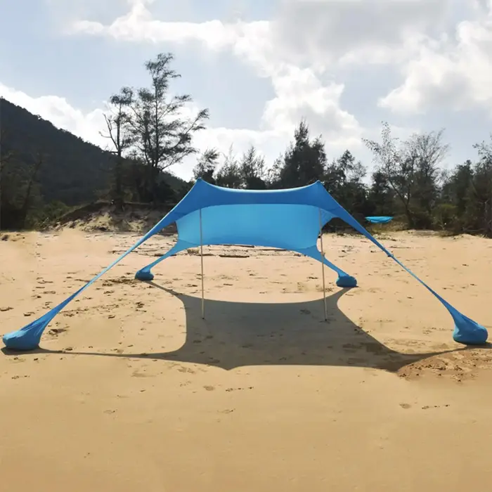 Tente de camping portable en Lycra pour extérieur