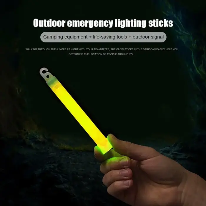 Bâtons lumineux de qualité industrielle pour camping