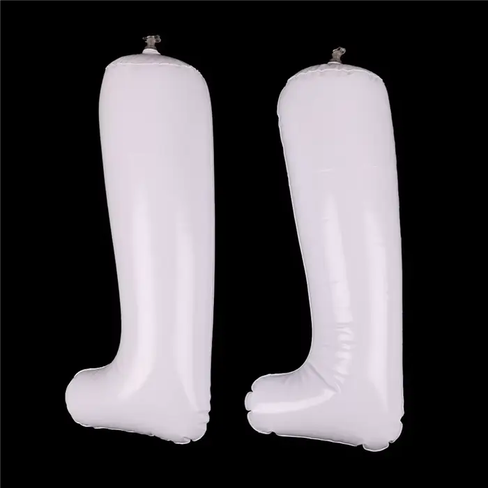 Lot de 2 Pièces de Support Gonflable en Plastique pour Bottes sulf