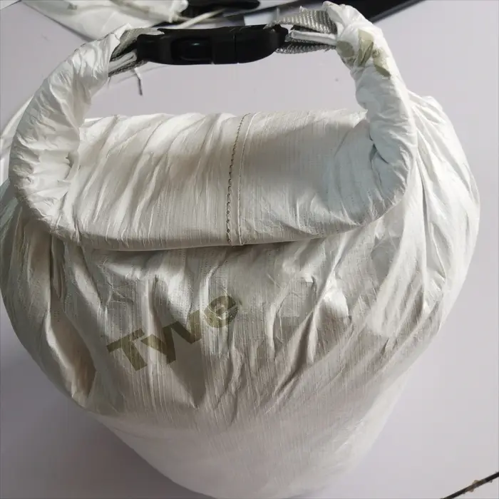 9.5L DuPont papier Tyvek ultraléger 20g fait à la main bricolage tissu fermeture roulée sac de rangement Camping en