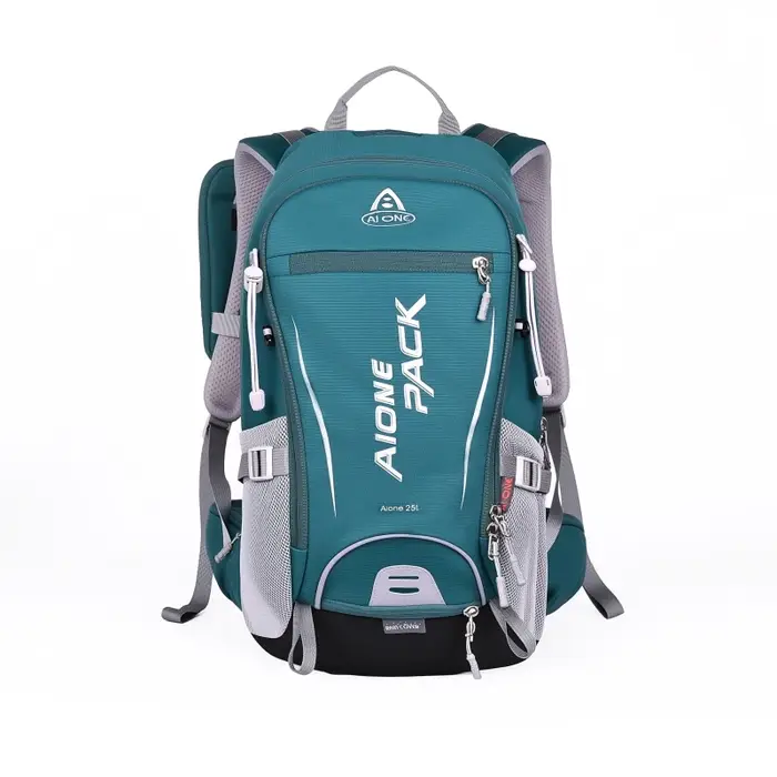 Sac à dos de randonnée léger et respirant de 25l, avec porte-casque en maille et dos ventilé, sac à
