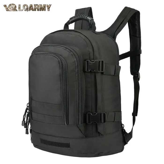 LQARMY 60L hommes armée militaire tactique sac à dos 3P Softback en plein air randonnée Camping sac à dos chasse Camping sac de voyage