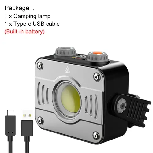 Asafee-Lampe de camping COB LED sous LM Tiki