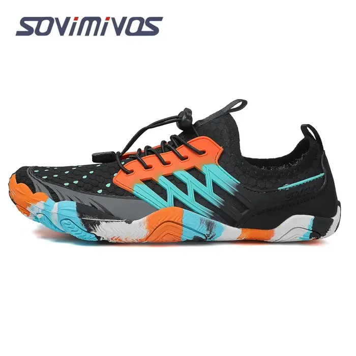 Cross-Trainer pour hommes | Chaussure pieds nus et minimaliste | Semelle zéro chute | Boîte à