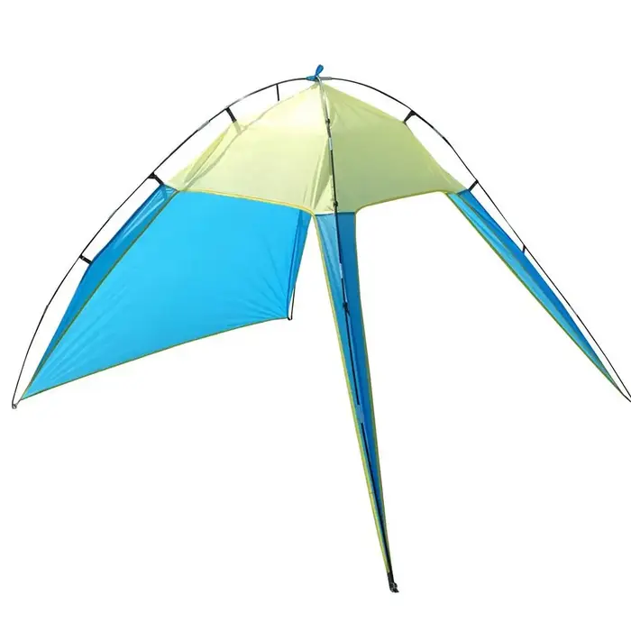 Tente Auvent de Camping Imperméable UV, Tente Amendante d'Extérieur, Tente Touristique, Abri de Plag