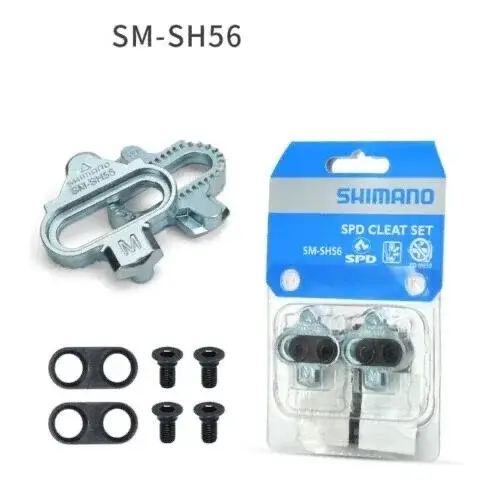 Crampons VTT Shimano SM-SH56 SH51 - Système de pédales multi-libération SPD avec flotteur et ensembl